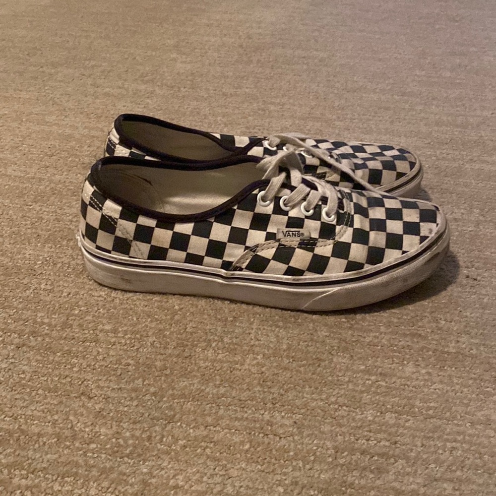 Checkered vans